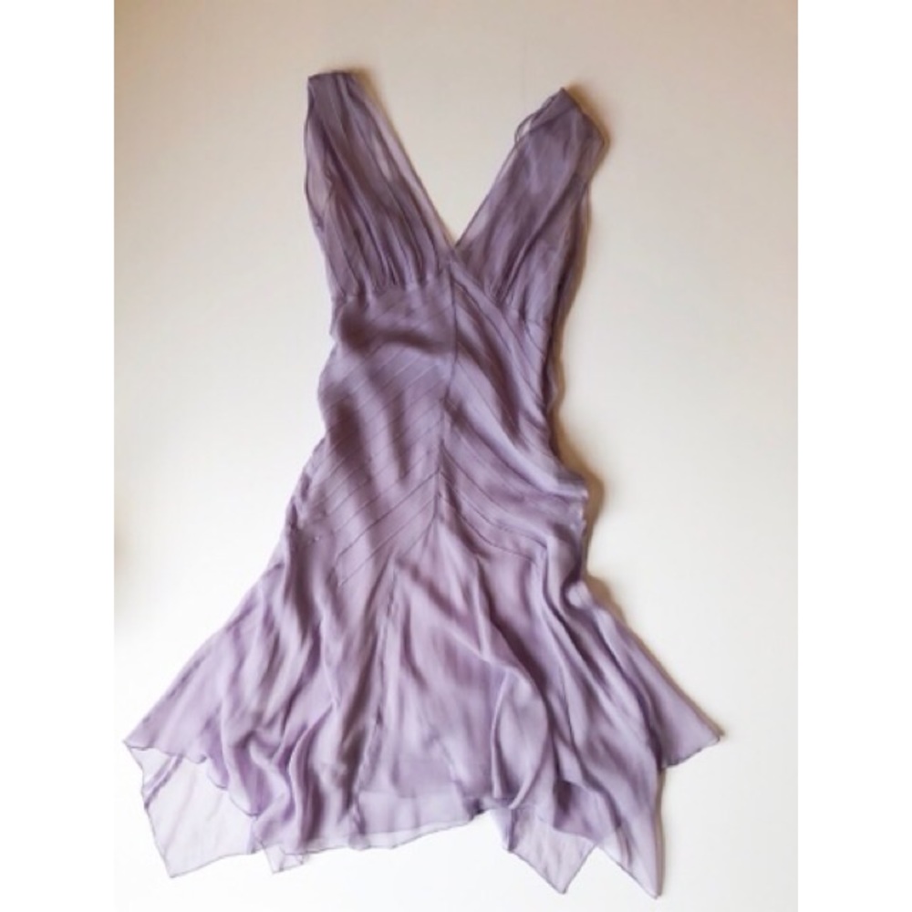 Diane von Furstenberg purple dress